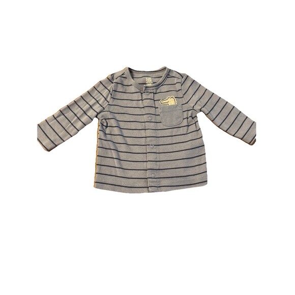 Carter's Just One You Infant Boy Two Piece Outfit With Alligators Size 3 Months - Picture 2 of 7